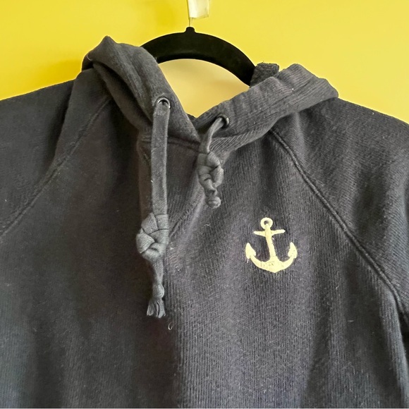 J CREW RIBBED HOODIE 100% COTTON - Picture 7 of 7